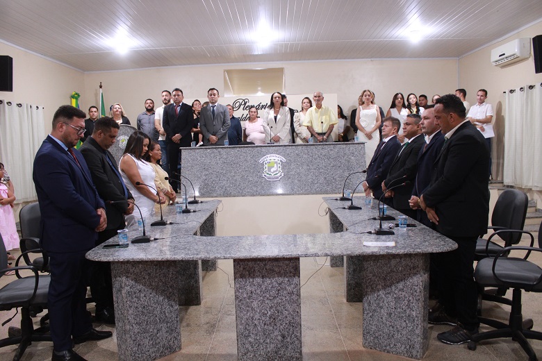 Em Sessão Solene, Câmara Municipal de Campo Grande do Piauí dar Posse aos Vereadores, Prefeito e Vice-Prefeito Municipal.