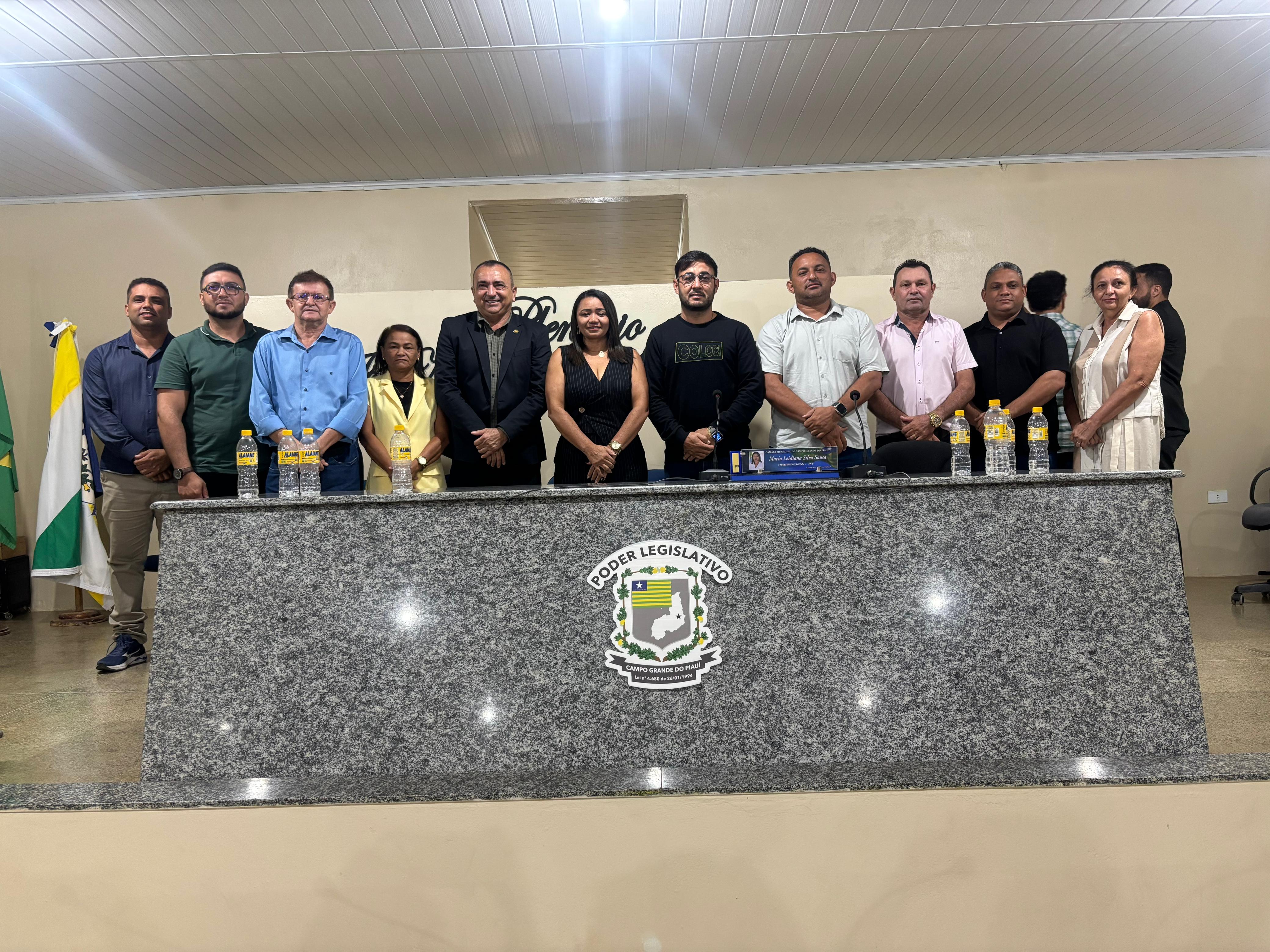 Sessão Solene da Câmara Municipal Marca o início do Ano Legislativo.